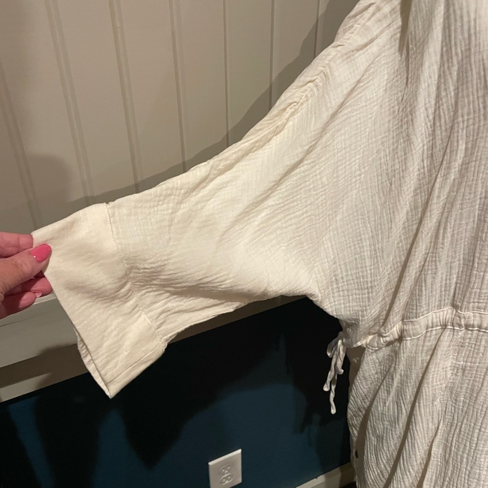 Soft Cream Cotton Top